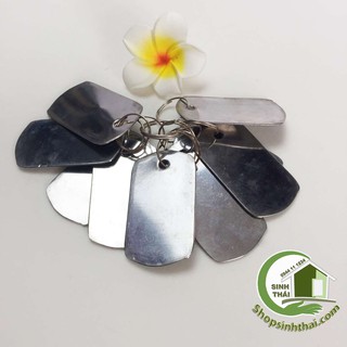 Dụng cụ cạo gió, đánh gió inox hình chữ nhật