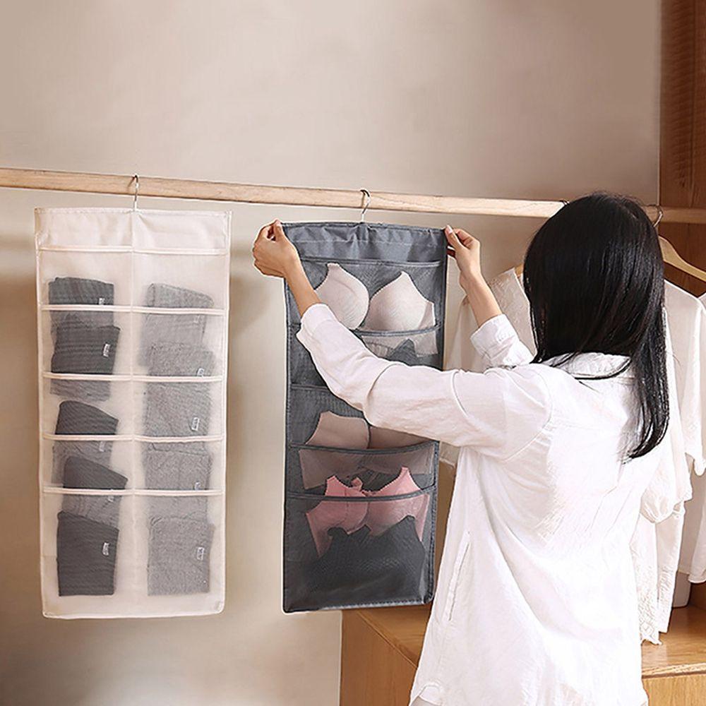 Túi Lưới Hai Mặt Đựng Đồ Lót / Vớ Có Thể Gấp Gọn Tiện Dụng