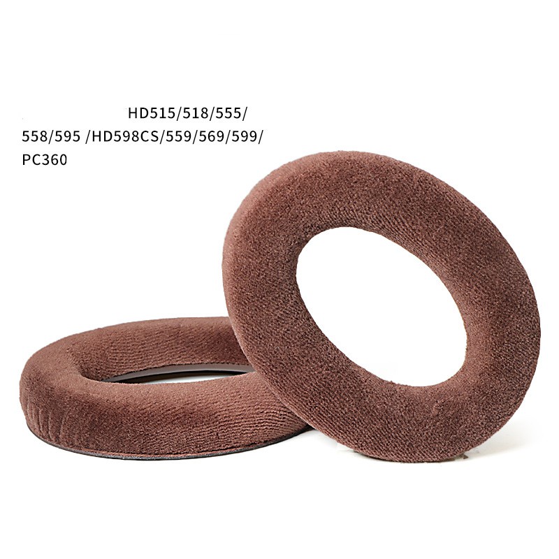 Phù Hợp Vỏ Xốp Bọc Đầu Tai Nghe Cho Sennheiser HD 598 / 518 / 515 / 555 / 558 / 595 / D598CS / 559 / 599 / PC360 / 579