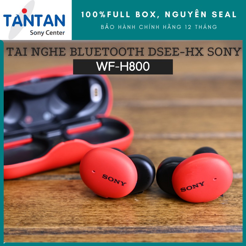 Tai Nghe In-ear BLUETOOTH Sony WF-H800 | DSEE HX chuẩn Hi-res - Pin:16H - Sạc nhanh - Truly Wireless - Trợ lí giọng nói