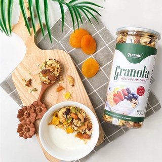Granola Greenki (Ngũ cốc siêu hạt, Ngũ cốc ăn kiêng)
