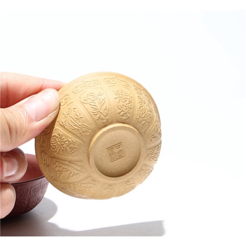 Chén Trà Đất Tử Sa Nghi Hưng Dung Tích 60ml