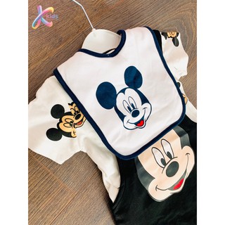 Set yếm H&M bé trai Mickey