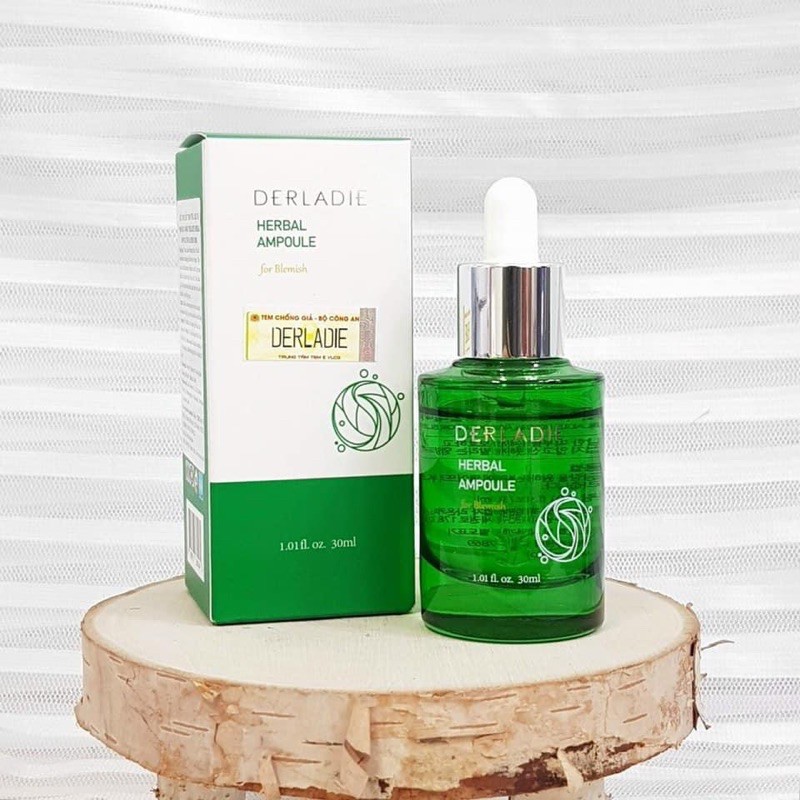 Tinh chất serum hết mụn 14 ngày Derladie herbal ampoule for blemish