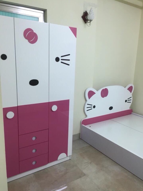 Giường kitty doremon cho bé giá xưởng G43