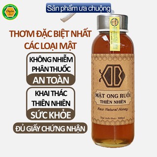 Mật ong ruồi quý hiếm, Khai thác CHUẨN THIÊN NHIÊN 100%, Chai thủy tinh 300ml, OGINBEE