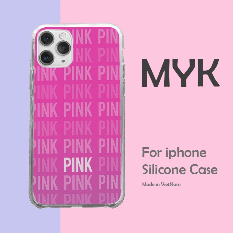 Ốp lưng họa tiết PINK VS NICE cho Iphone 5 6 7 8 Plus 11 12 Pro Max X Xr VICPOD00010