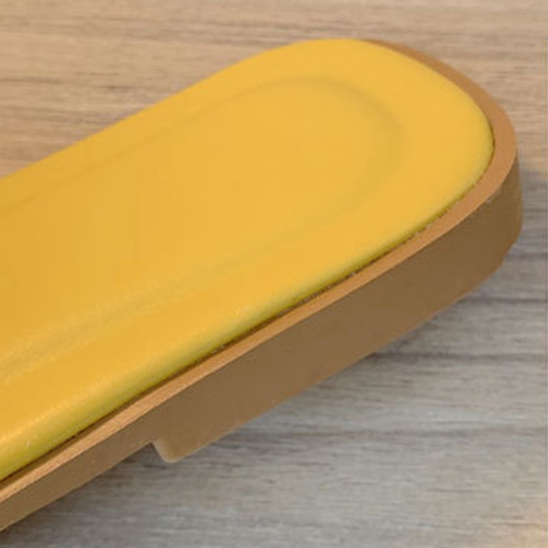 Dép đi trong nhà màu trơn chống trượt hình chữ H