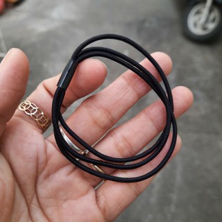 Túi 10 dây thun cột tóc đen (3 vòng/ 4 vòng)