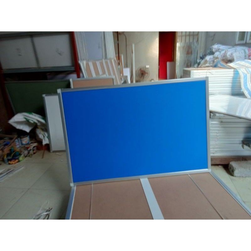 Bảng ghim nỉ xanh dương
