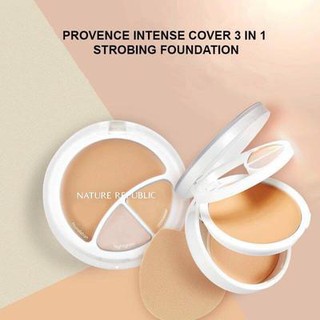 kem nền Nature Republic Provence Intense Cover 3in1 Strobing Foundation