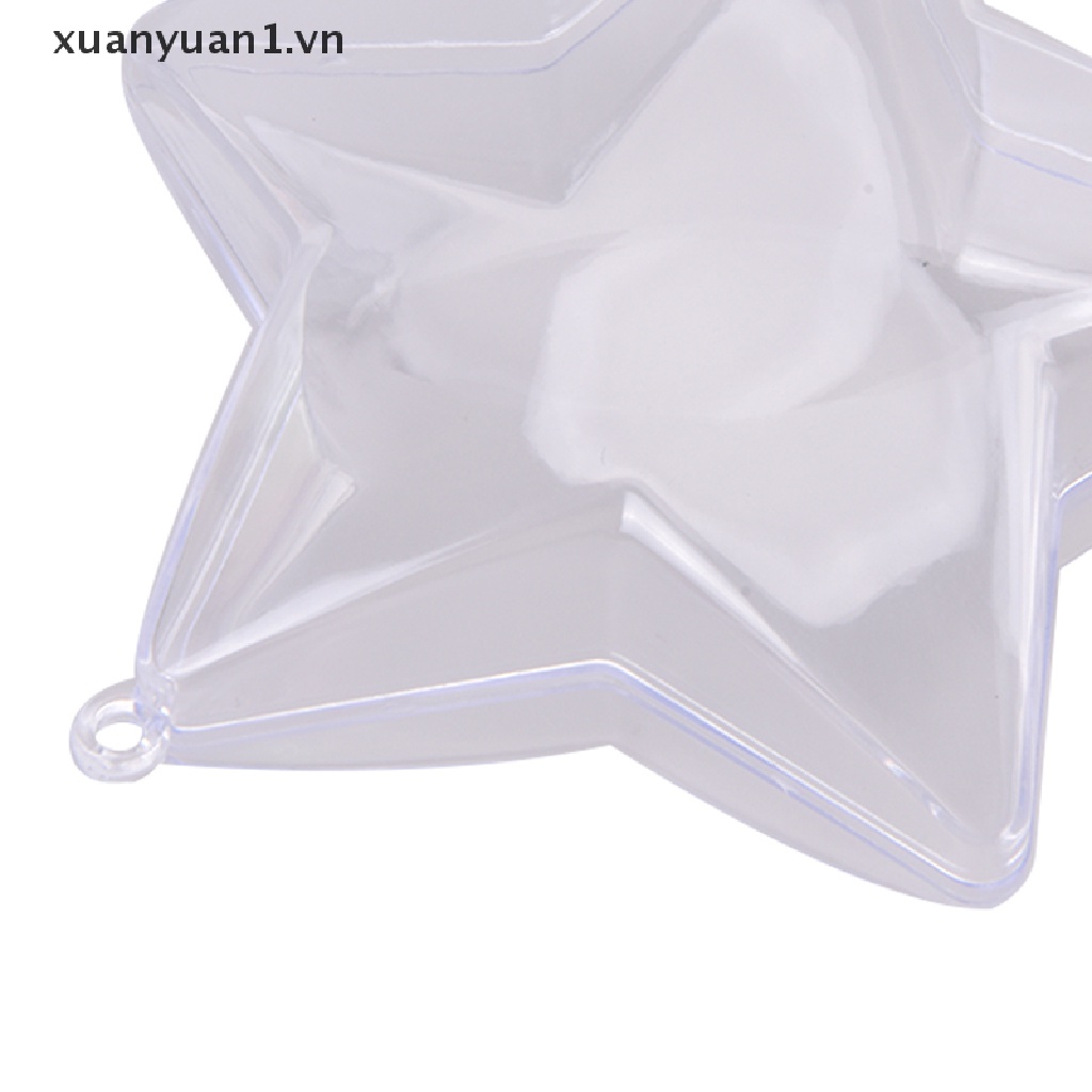 Quả Cầu Nhựa Trong Suốt Trang Trí Giáng Sinh