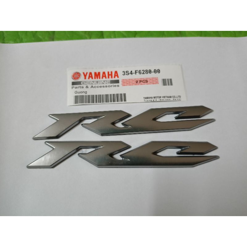Bộ 2 chữ nổi RC hàng zin theo xe