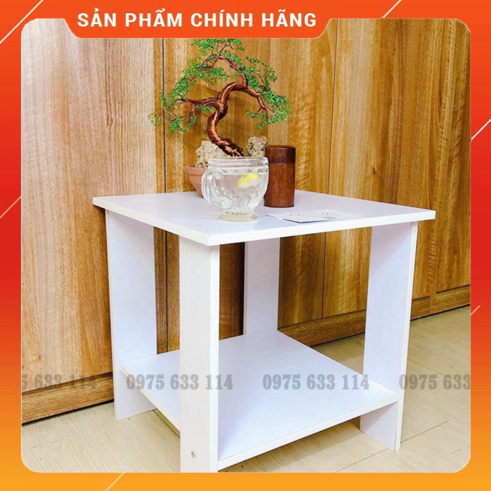 Bàn tràFREESHIPBàn cafe bằng gỗ nhỏ gọn, tiện lợi decor nhà cửa cao cấp