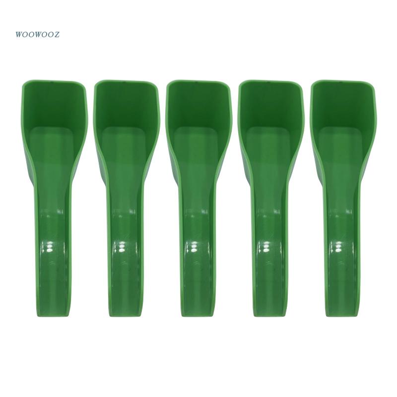 Set 5 Muỗng Nhựa Cho Gà Ăn Tiện Dụng