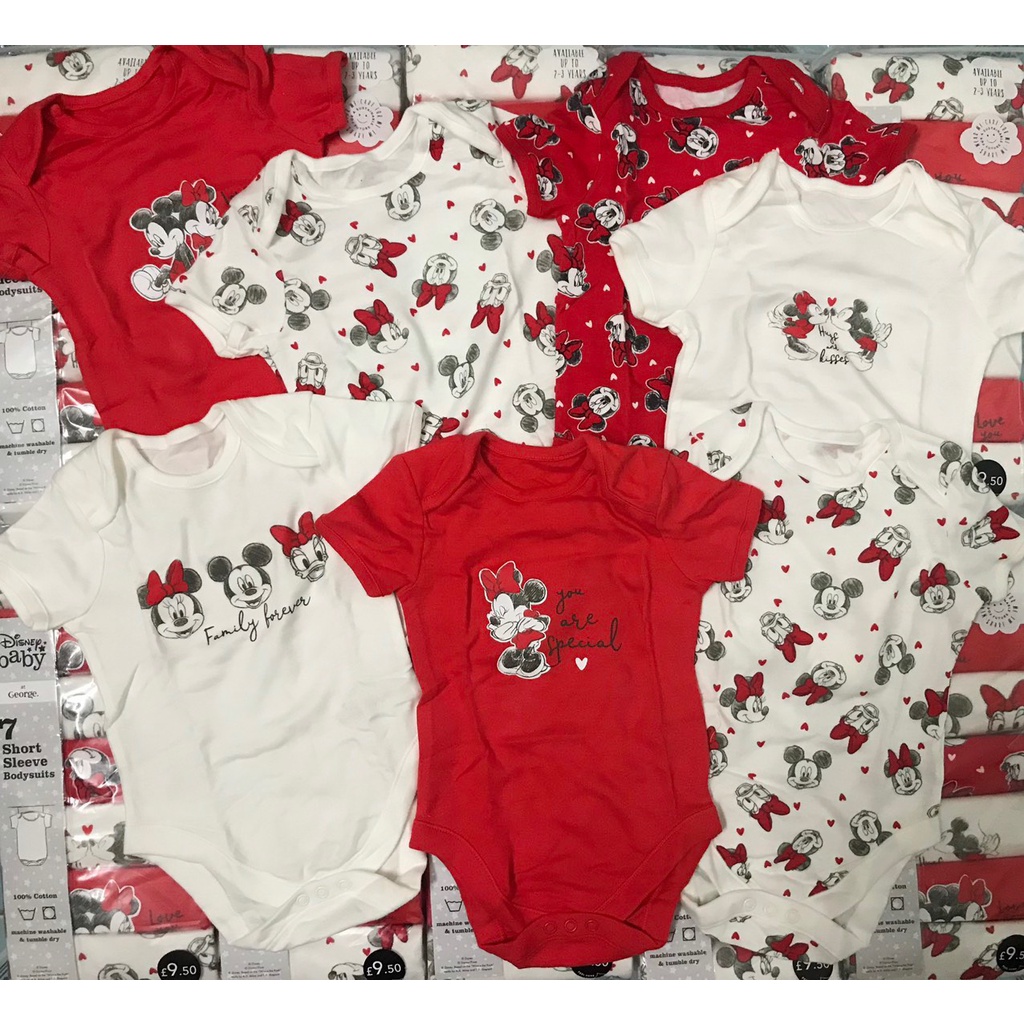 Body mickey đỏ george/tách lẻ