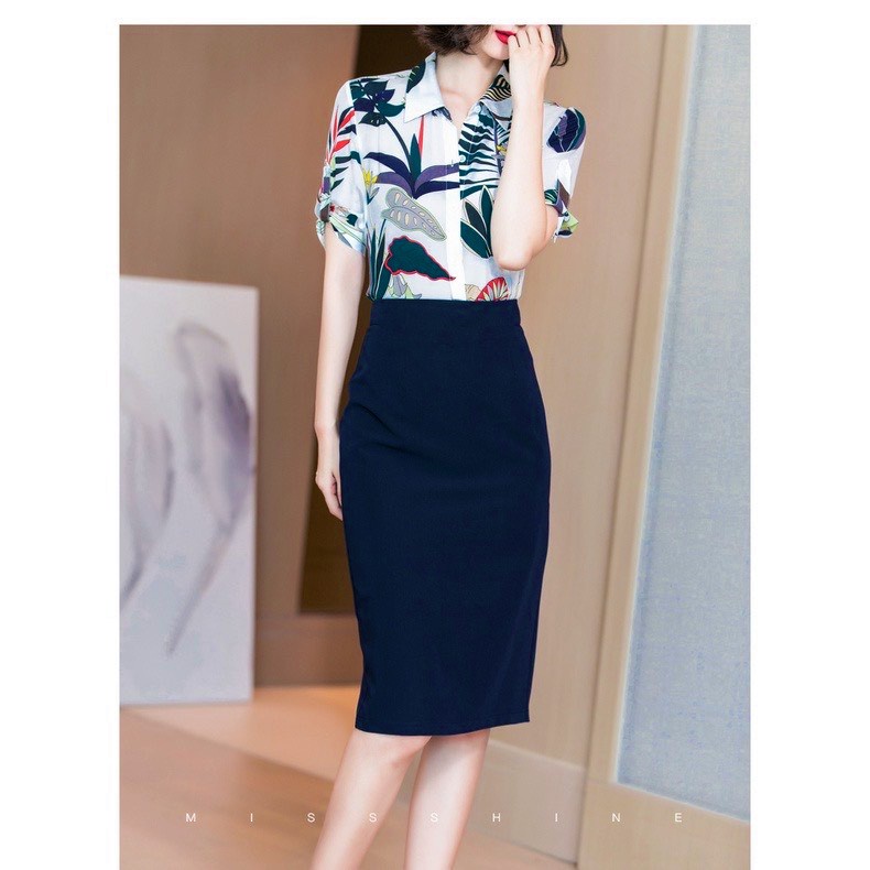 Chân Váy Công Sở Bút Chì CHIPY Dáng Dài Qua Gối Màu Nâu Lưng Cao Xẻ Sau Đẹp Kiểu Hàn Quốc Vintage Cá Tính MCV802 | BigBuy360 - bigbuy360.vn