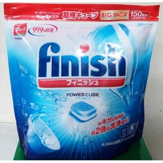 viên rửa bát finish Nhật bản túi 150 viên ( Tặng que thử nước cứng-