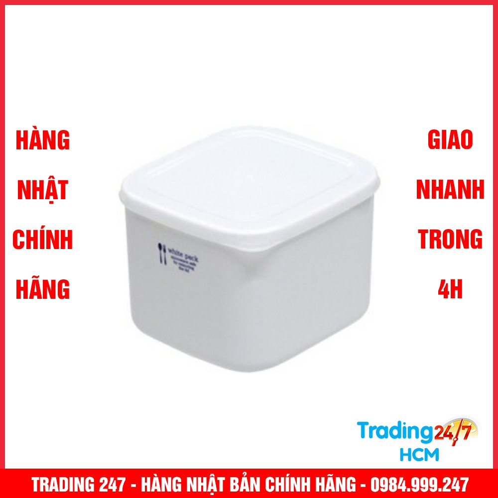 [Giao hàng HCM - 4h ] Hộp nhựa đựng thực phẩm White Pack 1L NỘI ĐỊA NHẬT BẢN