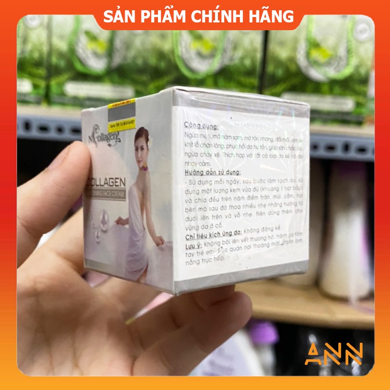 [Chính hãng] Kem Face Tím N Collagen Mỹ Phẩm NCollagen Trần Thị Bích Ngân