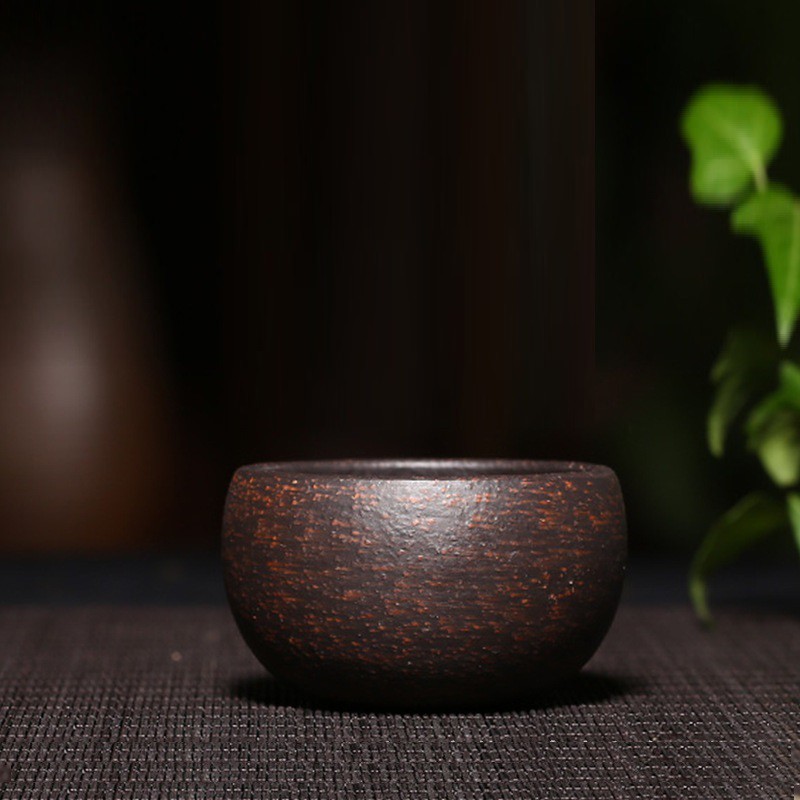 Chén Tử Sa Nghi Hưng 80 ml (Hắc Kim Sa)
