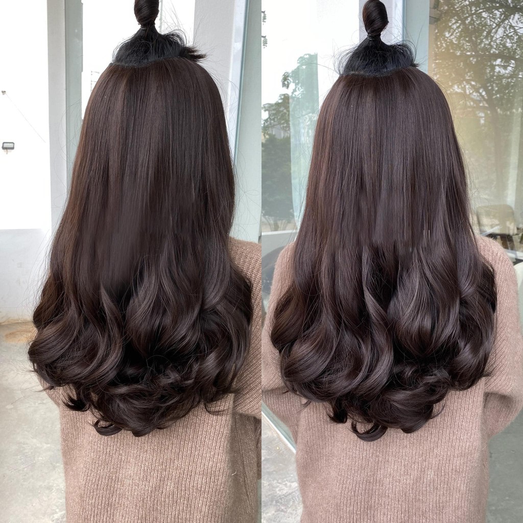 Tóc Kẹp Dải Xoăn Sóng Tiện Dụng, Tóc Kẹp Làm Phồng Tóc
