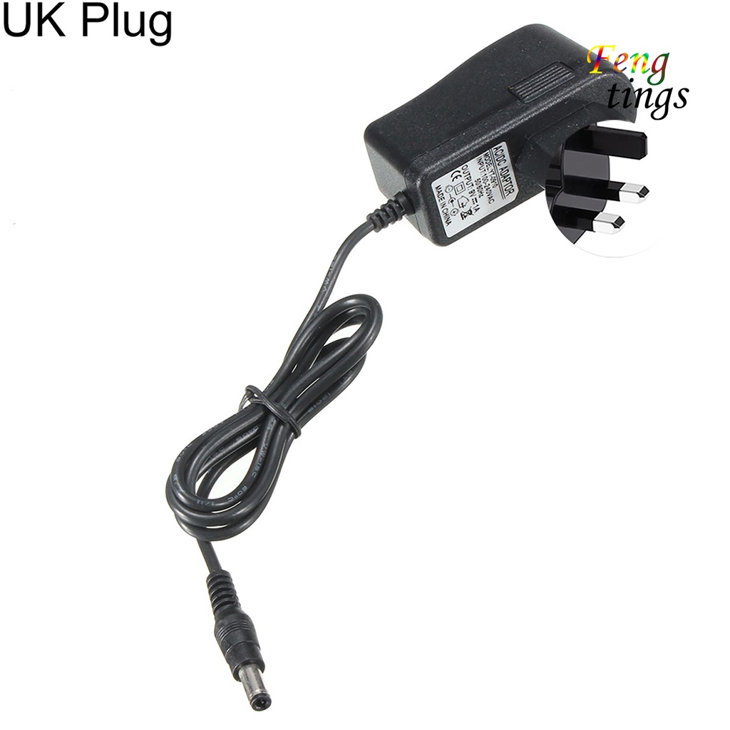 Thiết Bị Sạc Nguồn 9V 1A Cho Bộ Điều Khiển Guitar Phích Cắm EU/UK f1