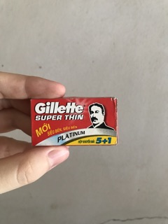 Hộp [5+1] lưỡi lam Gillette Super Thin
