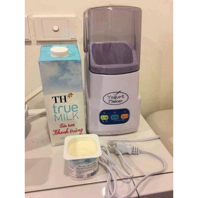 [Hàng Loại 1] Máy làm sữa chua Yogurt Nhật Bản 3 nút tự động cao cấp- Bảo hành 12 tháng