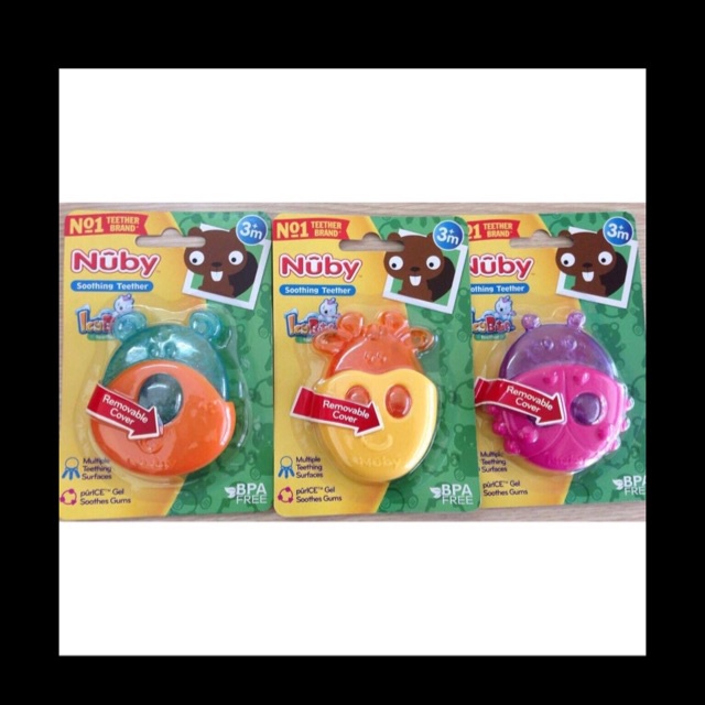 Ngậm nướu Gel lạnh hình thú cưng Nuby 92658