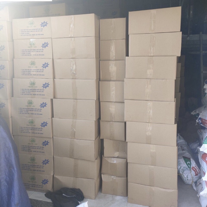 thùng 24 bánh mụn dừa ép trồng rau sạch