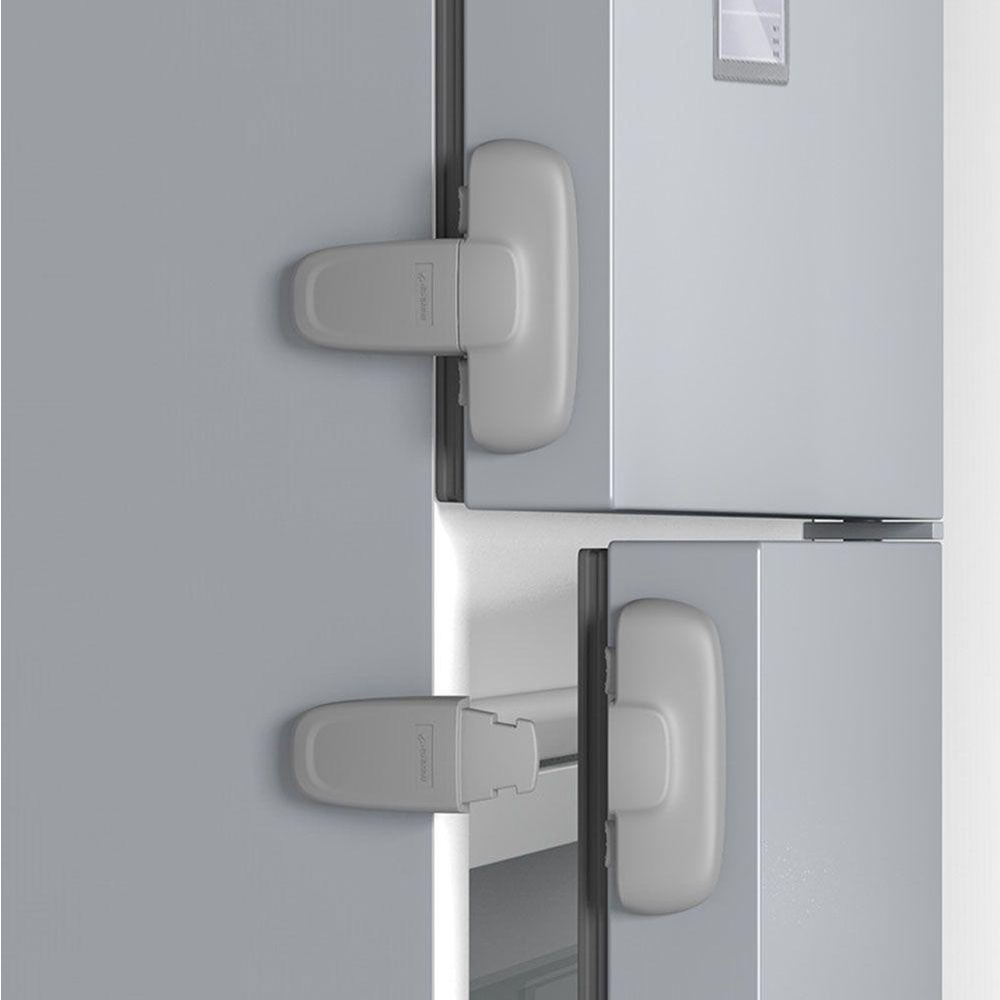 PISTA Khóa Cửa Tủ Lạnh Bảo Vệ An Toàn Chống Kẹp Tay
