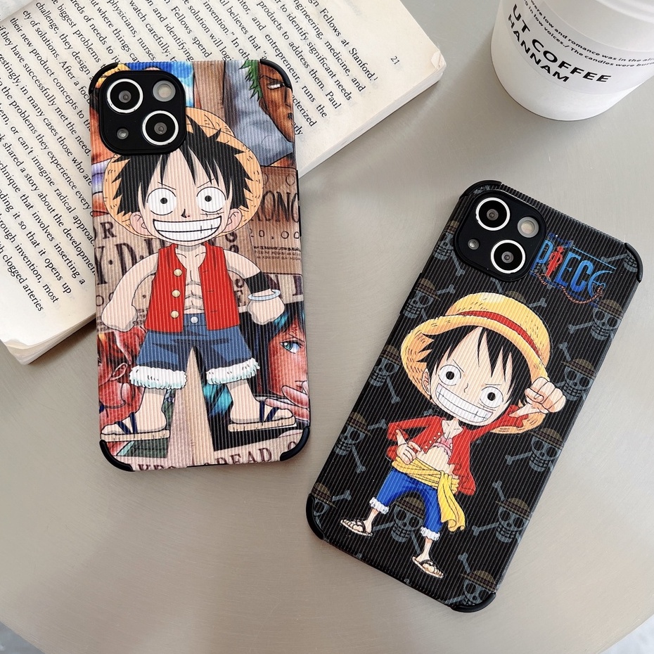 Ốp Điện Thoại Silicone TPU Mềm One Piece Cho iPhone 6 6s plus 7 8 SE 2020 XS X XR XS Max 11 Pro 11PRO Max 12 Mini Promax 13 Pro Max