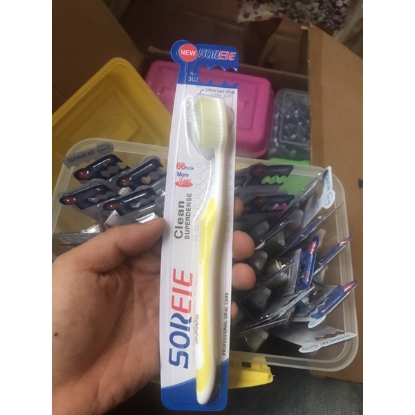 [Chuyên sỉ] Thùng 330 Chiếc bàn chải đánh răng SOREIE Hàng loại 1 cao cấp