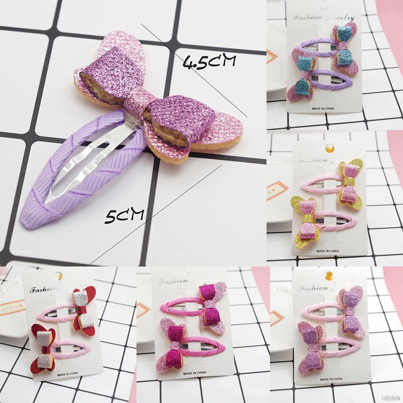 Set kẹp tóc nơ xinh xắn