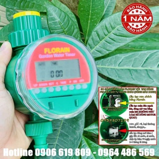 Van nước hẹn giờ tưới tự động dùng pin FLORAIN chính hãng bảo hành 12 tháng