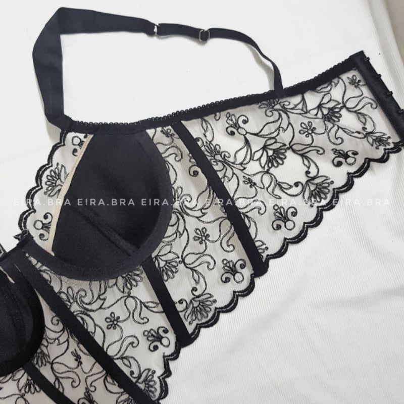 [C003] Áo CORSET ren gọng thời trang, mút mỏng, quai lụa [ HÌNH THẬT SHOP CHỤP]- EIRA.BRA