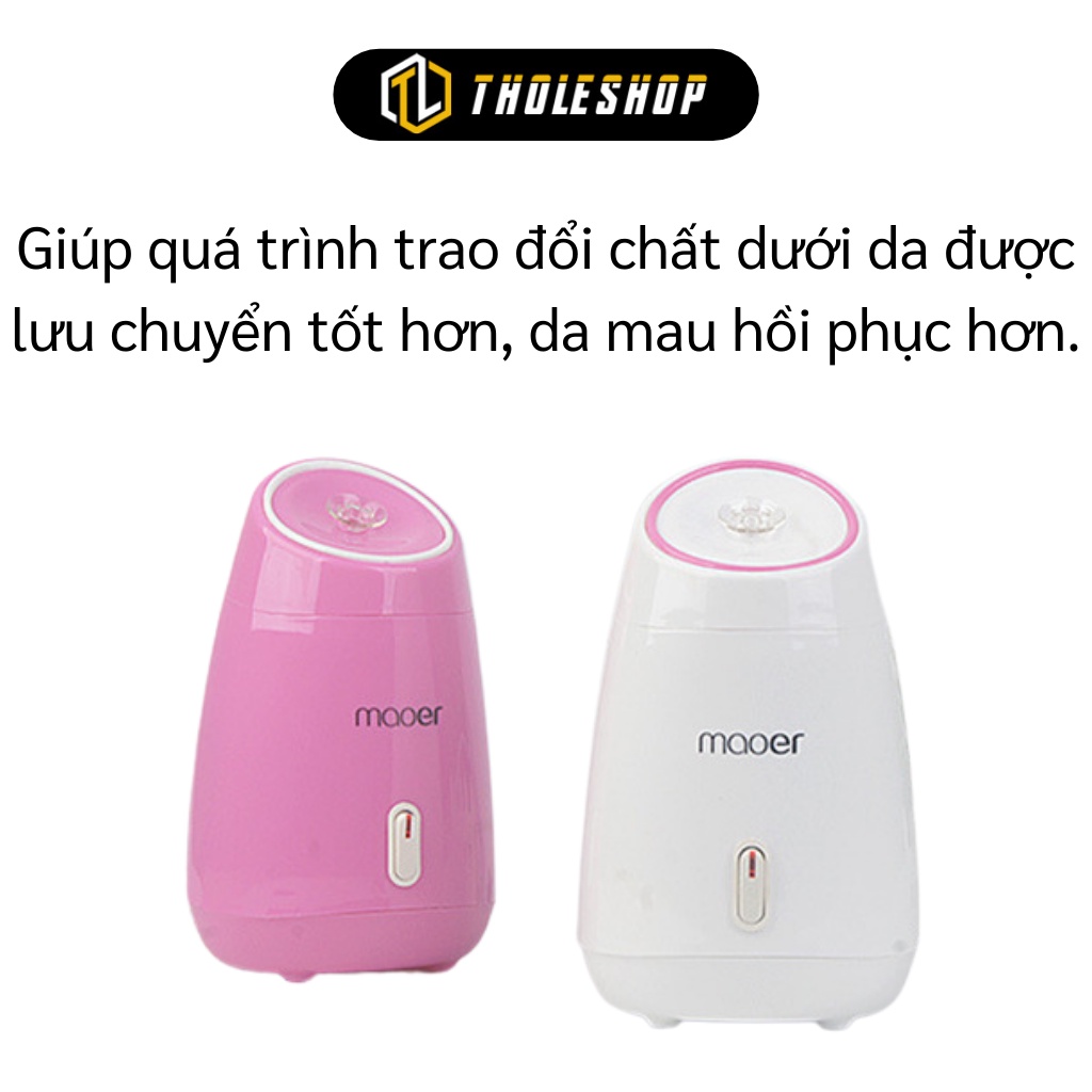 Máy Xông Mặt - Máy Xông Hơi Da Mặt Hoa Quả Tươi Maoer, Phun Sương Nano Tạo Ẩm 4074