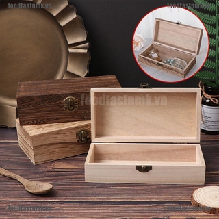 < Hot! Hộp Gỗ Đựng Trang Sức Phong Cách Retro