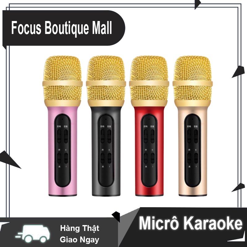 Trọn Bộ Mic Thu Âm LivesTream C11 Cao Cấp/Cho Điện Thoại/Loa Karaoke Gia Đình Di Động + Card âm thanh Direct & 3 trong1