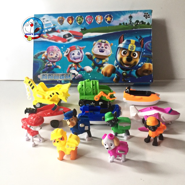 Đội 6 chú chó cứu hộ pawpatrol 9572 chạy trớn