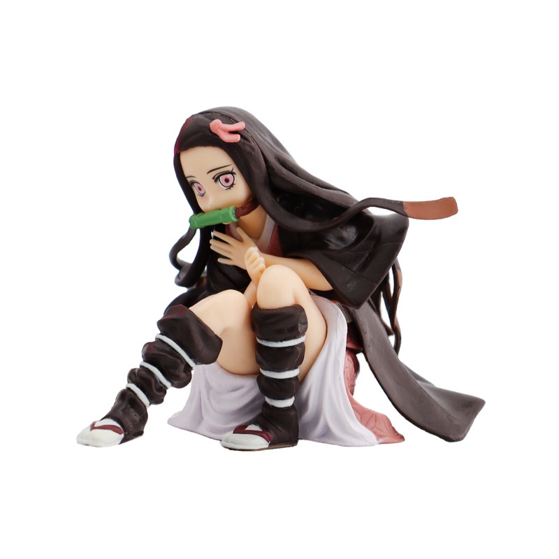 Mô hình nhân vật trong anime Demon Slayer dùng trang trí