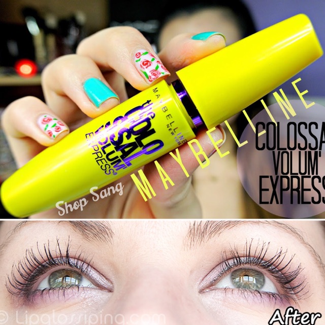 Mascara Làm Dày Và Cong Mi Maybelline The Colossal Volum’ Express Mascara