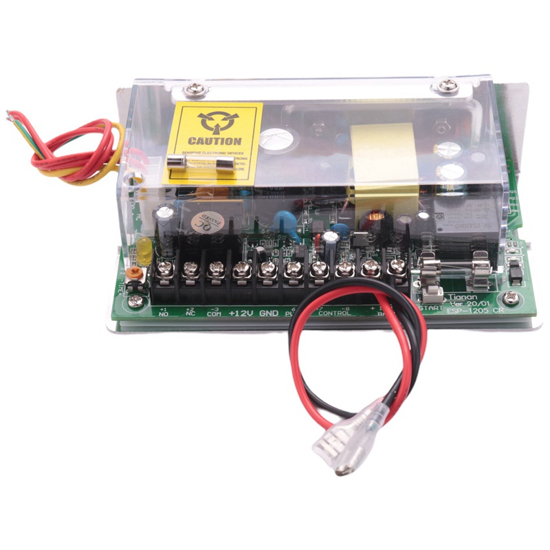 Bộ nguồn công tắc điều khiển cửa ra vào DC 12V 5A UPS AC 110V-240V