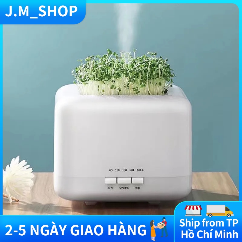 Máy khuếch tán hương thơm tinh dầu bằng sóng siêu âm, Máy làm ẩm không khí bằng hương thơm tinh dầu, Có thể trồng