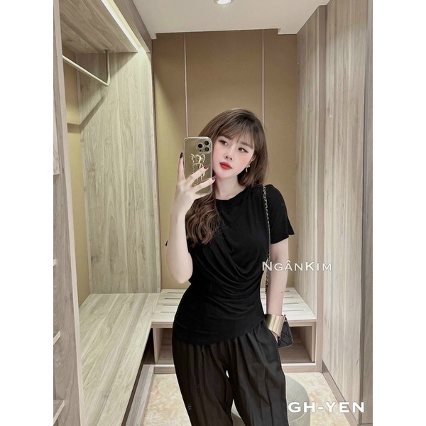 ÁO THUN LẠNH DÚM TAY CỘC CHẤT SIÊU MÁT MS10528