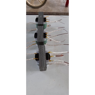 Biến áp kích cơ ráp từ 12 đến 18d ăn rô phi 2 vế E chung