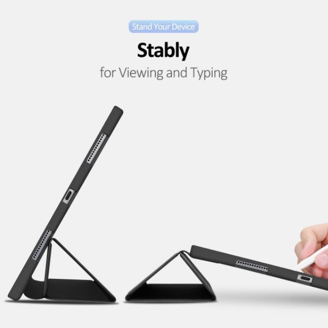 Bao da TPU Smart Case iPad Air/ Air 2/ Gen 6 2017/ New 2018/ Pro 9.7 2016 thoát nhiệt,  chống sốc | BigBuy360 - bigbuy360.vn