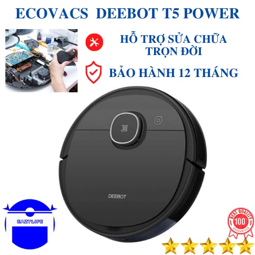 Máy Hút Bụi Lau Nhà Ecovacs Deebot T5 Power - DX93 , Hàng Chính Hãng , Giá Rẻ . [ App sẵn tiếng việt ]