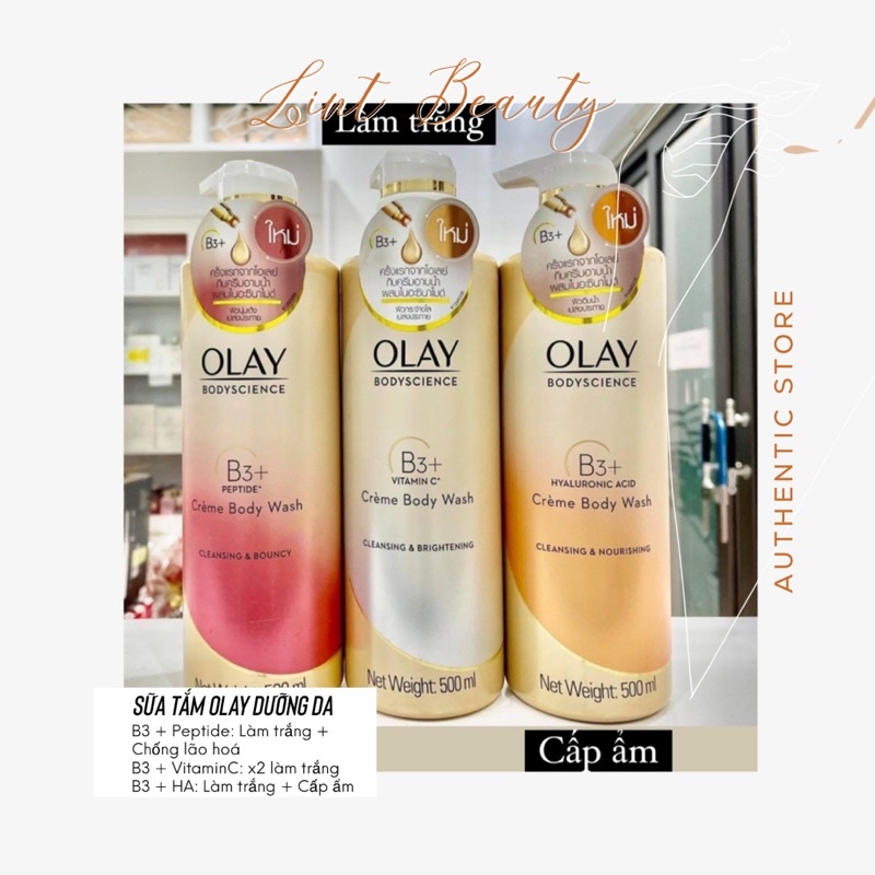 Sữa tắm Olay- bill Thái